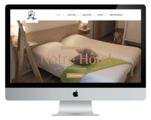 Création de site internet pour hôtel